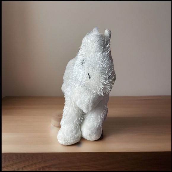 Webkinz Ganz White Horse Plush Stuffed Animal 10" American Albino - Picture 2 of 4